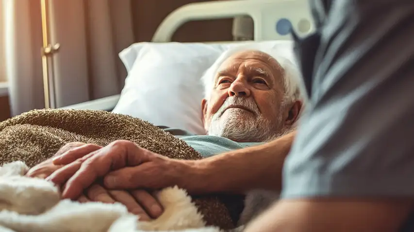 palliatieve terminale thuiszorg op bed Een luisterend oor bij palliatieve terminale thuiszorg